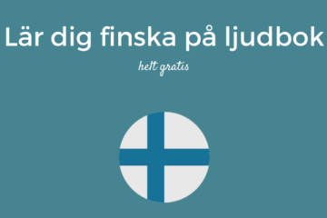 Lär dig finska på ljudbok
