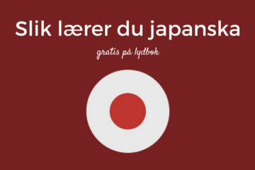 Lær japanska på lydbok